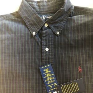 NWT RALPH LAUREN BLAKE WEATHERED VINTAGE Series L/S shirt size LARGE.